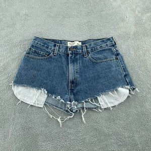 Levis Denim Cutoff Shorts Regular Fit Size W33 L32 1157